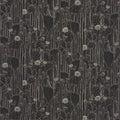 Closeup of a wallpaper showing its Contemporary, Dramatic, Two-tone pattern, color, and subtle texture.