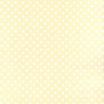 Closeup of a wallpaper showing its Contemporary, Dots, Neutrals, Yellow pattern, color, and subtle texture.