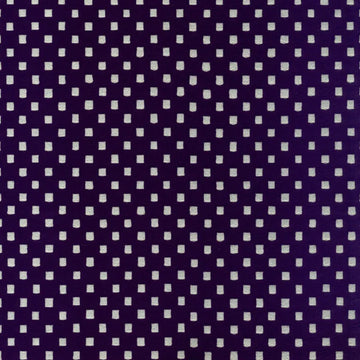 Closeup of a wallpaper showing its Contemporary, Dots, Purple, Two-tone pattern, color, and subtle texture.