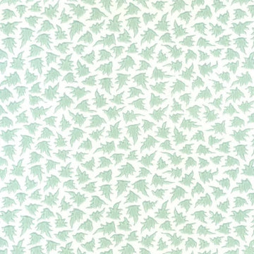 Closeup of a wallpaper showing its Contemporary, Geometric, Green pattern, color, and subtle texture.