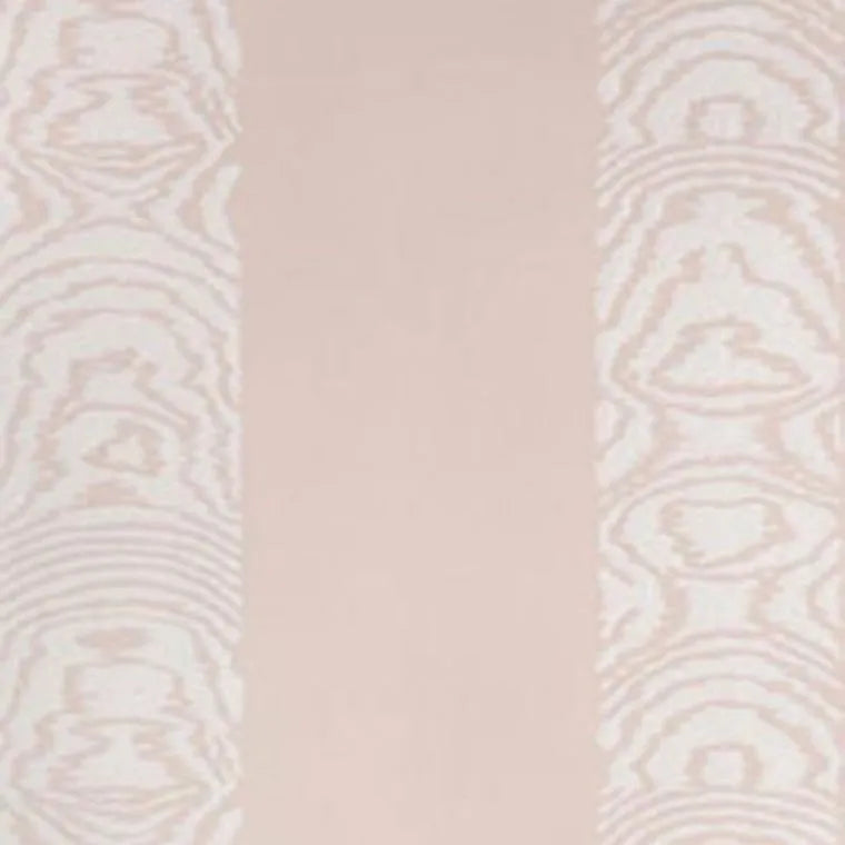 Closeup of a wallpaper showing its Contemporary, Pink, Stripes, Two-tone pattern, color, and subtle texture.