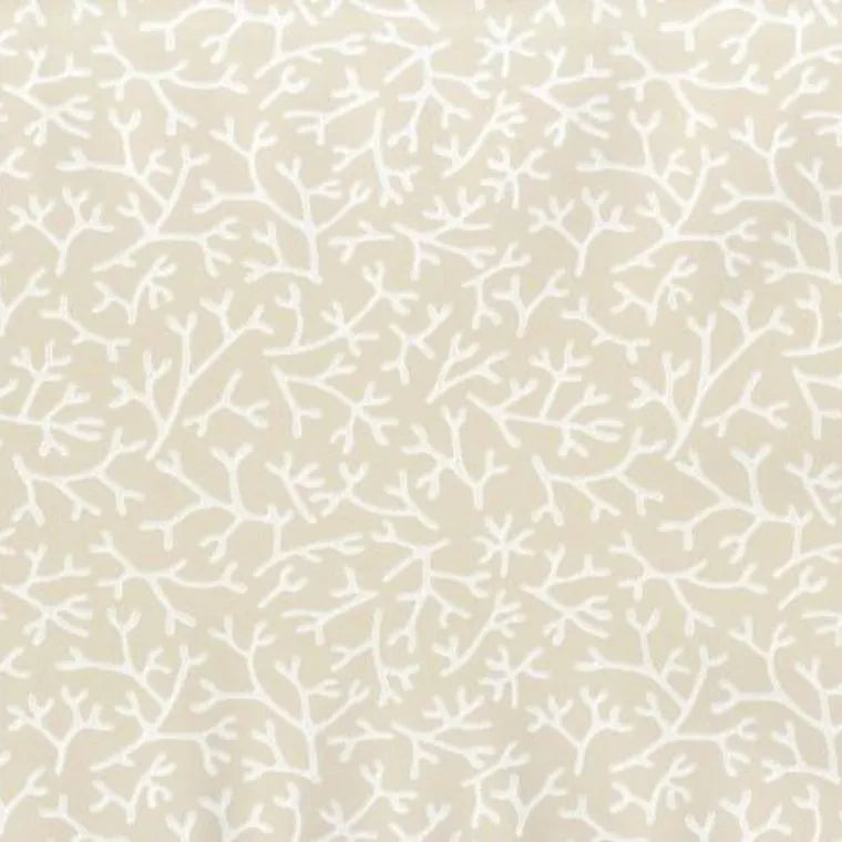 Closeup of a wallpaper showing its Contemporary, Cream, Neutrals, Two-tone pattern, color, and subtle texture.