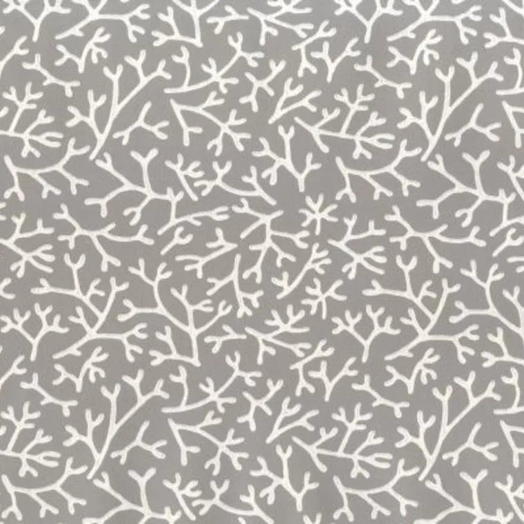 Closeup of a wallpaper showing its Contemporary, Taupe, Two-tone pattern, color, and subtle texture.