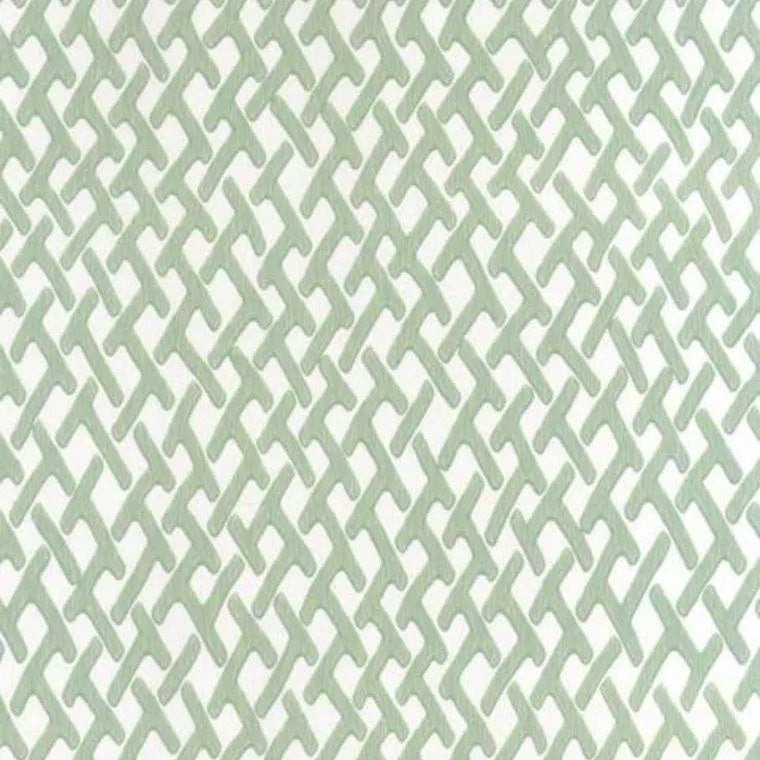 Closeup of a wallpaper showing its Contemporary, Geometric, Two-tone pattern, color, and subtle texture.