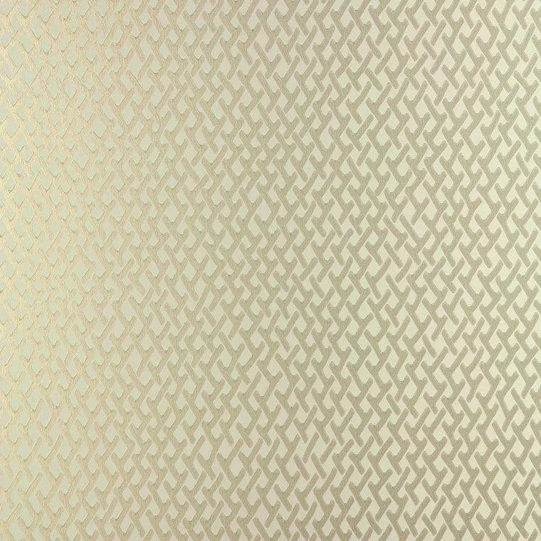 Closeup of a wallpaper showing its Contemporary, Geometric, Neutrals pattern, color, and subtle texture.