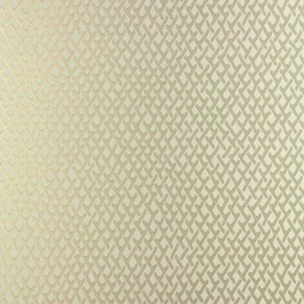 Closeup of a wallpaper showing its Contemporary, Geometric, Neutrals pattern, color, and subtle texture.