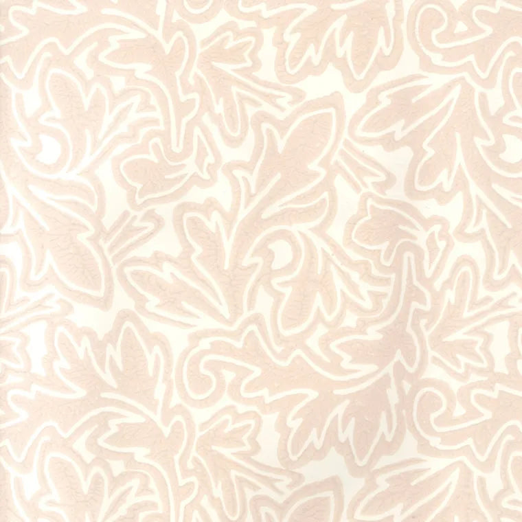 Closeup of a wallpaper showing its Contemporary, Floral, Nature, Two-tone pattern, color, and subtle texture.