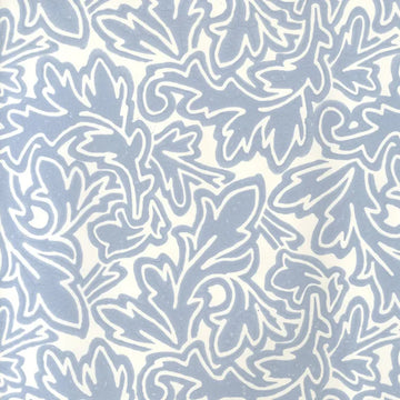 Closeup of a wallpaper showing its Blue, Contemporary, Floral, Nature, Two-tone pattern, color, and subtle texture.