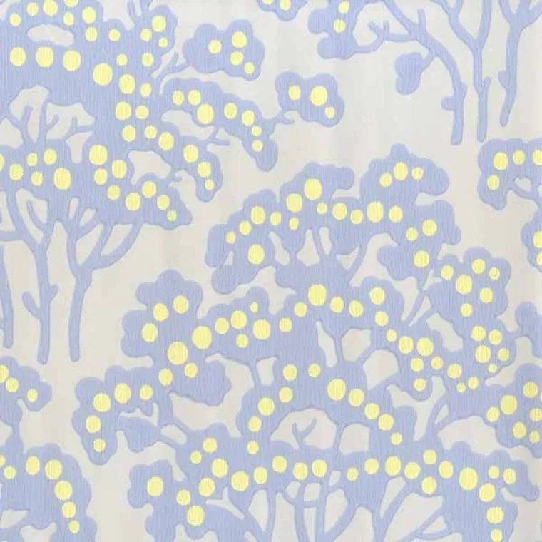 Closeup of a wallpaper showing its Contemporary, Floral, Multicolour, Nature pattern, color, and subtle texture.