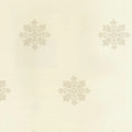 Closeup of a wallpaper showing its Contemporary, Cream, Floral pattern, color, and subtle texture.