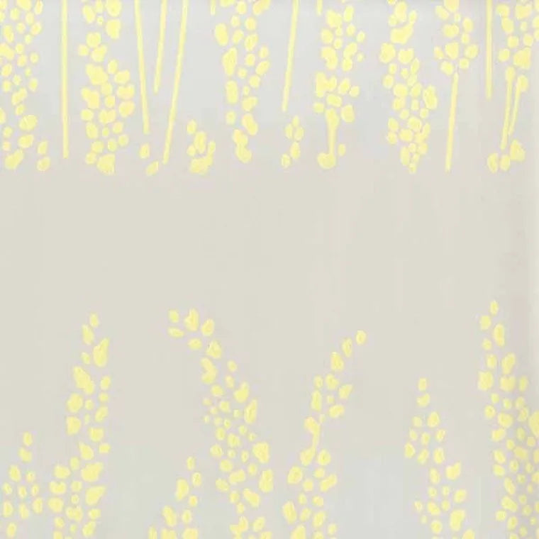 Closeup of a wallpaper showing its Contemporary, Floral, Nature, Two-tone pattern, color, and subtle texture.