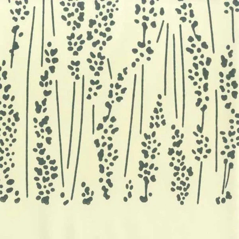 Closeup of a wallpaper showing its Contemporary, Floral, Nature, Two-tone, Yellow pattern, color, and subtle texture.