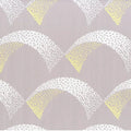 Closeup of a wallpaper showing its Contemporary pattern, color, and subtle texture.