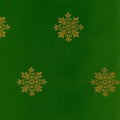 Closeup of a wallpaper showing its Contemporary, Floral, Green, Two-tone pattern, color, and subtle texture.