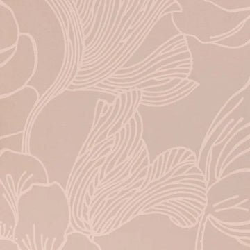 Closeup of a wallpaper showing its Contemporary, Floral, Nature, Pink pattern, color, and subtle texture.