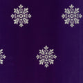 Closeup of a wallpaper showing its Contemporary, Floral, Purple, Two-tone pattern, color, and subtle texture.