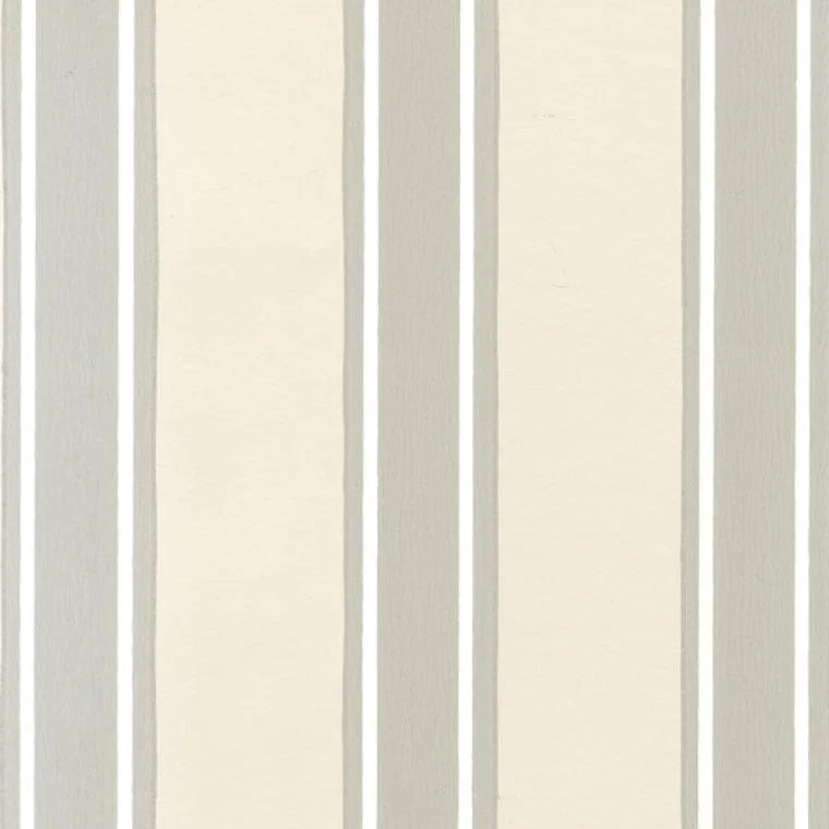 Closeup of a wallpaper showing its Contemporary, Neutrals, Stripes pattern, color, and subtle texture.