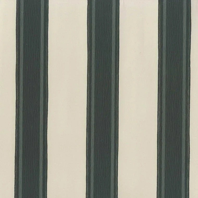 Closeup of a wallpaper showing its Contemporary, Stripes, Two-tone pattern, color, and subtle texture.