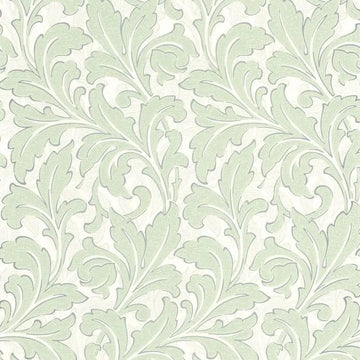 Closeup of a wallpaper showing its Floral, Pastels, Two-tone pattern, color, and subtle texture.