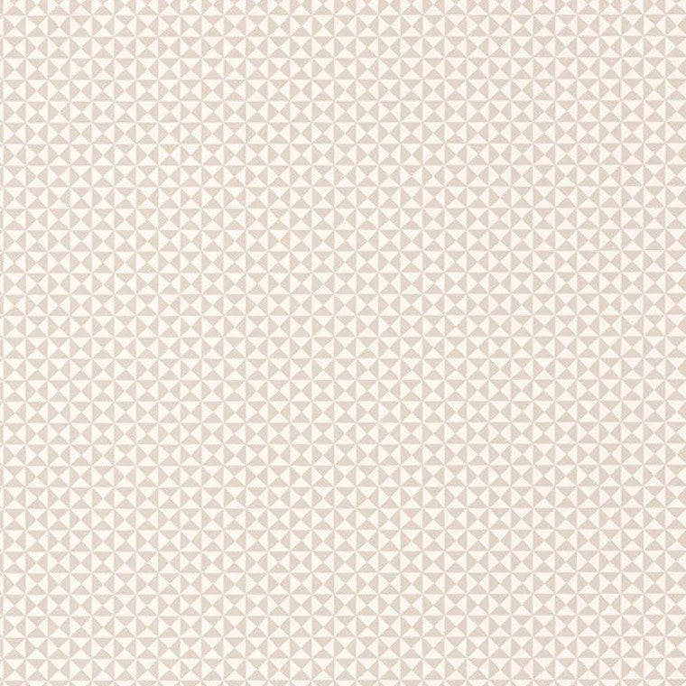 Closeup of a wallpaper showing its Dots, Geometric, Kids, Neutrals, Two-tone pattern, color, and subtle texture.