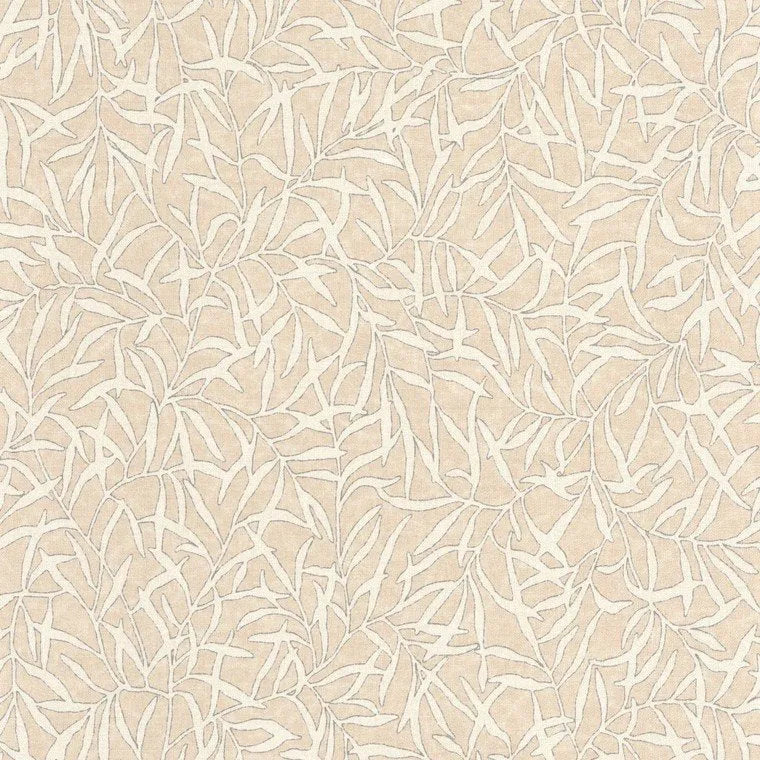 Closeup of a wallpaper showing its Contemporary, Neutrals, Two-tone pattern, color, and subtle texture.