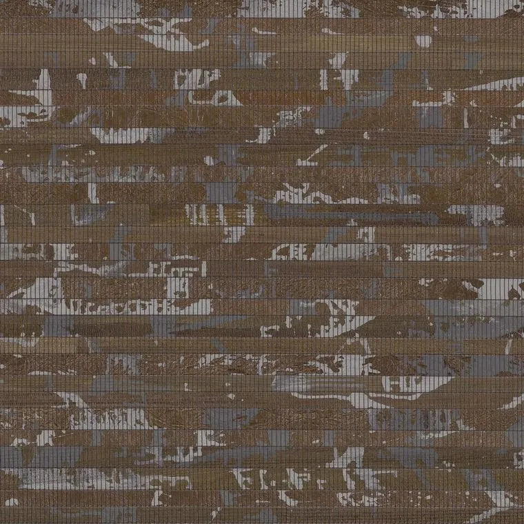 Closeup of a wallpaper showing its Waves pattern, color, and subtle texture.