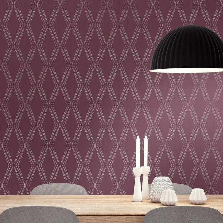 Closeup of a wallpaper showing its Contemporary, Geometric, Monochrome, Textures, Unicolour pattern, color, and subtle texture.