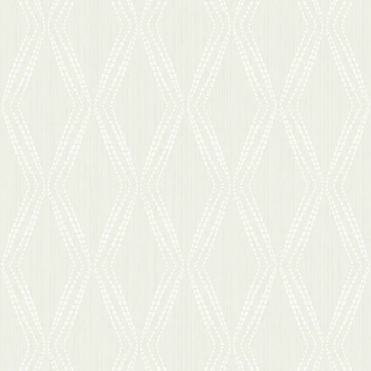 Closeup of a wallpaper showing its Contemporary, Cream, Geometric, Neutrals, Textures, Unicolour pattern, color, and subtle texture.