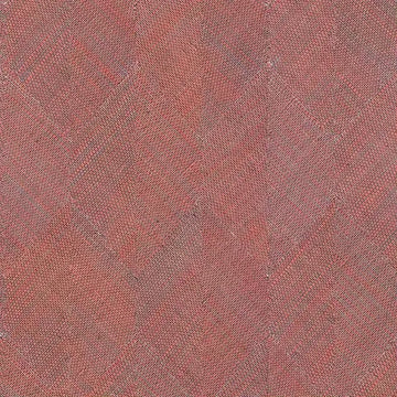 Closeup of a wallpaper showing its Geometric, Red, Sisal pattern, color, and subtle texture.