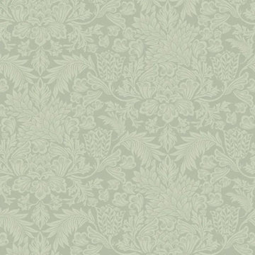 Closeup of a wallpaper showing its Floral, Pastels, Two-tone pattern, color, and subtle texture.