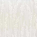 Closeup of a wallpaper showing its Contemporary, Floral, Monochrome, Nature, Two-tone pattern, color, and subtle texture.