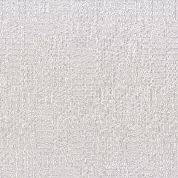 Closeup of a wallpaper showing its Contemporary, Embossed, Monochrome, Neutrals, Unicolour, Vinyl pattern, color, and texture.