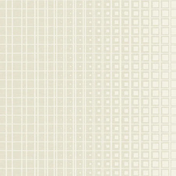 Closeup of a wallpaper showing its Contemporary, Cream, Geometric, Neutrals, Unicolour pattern, color, and subtle texture.