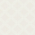 Closeup of a wallpaper showing its Art-Deco, Cream, Geometric, Neutrals, Unicolour pattern, color, and subtle texture.