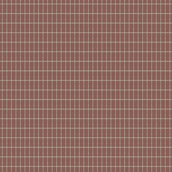 Closeup of a wallpaper showing its Contemporary, Geometric, Two-tone, Unicolour pattern, color, and subtle texture.