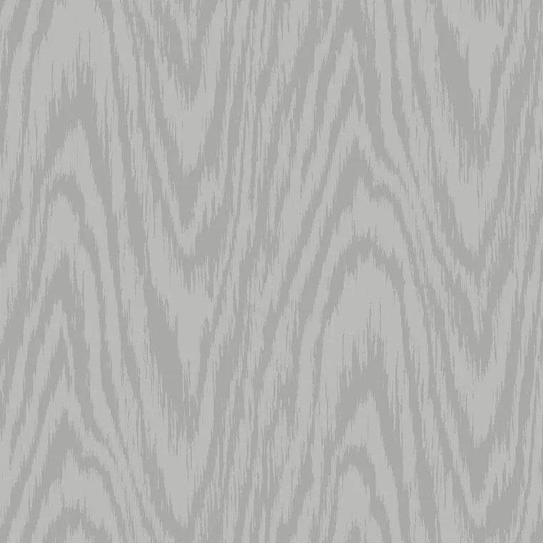 Closeup of a wallpaper showing its Contemporary, Monochrome, Nature, Waves pattern, color, and subtle texture.