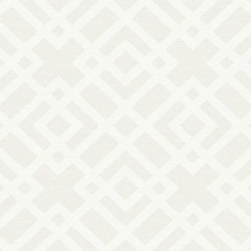 Closeup of a wallpaper showing its Art-Deco, Contemporary, Geometric, Monochrome pattern, color, and subtle texture.