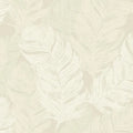 Closeup of a wallpaper showing its Best-Seller, Cream, Nature pattern, color, and subtle texture.