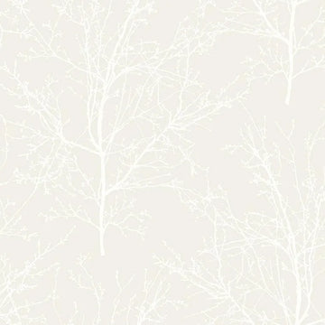 Closeup of a wallpaper showing its Best-Seller, Nature, Neutrals, Two-tone pattern, color, and subtle texture.