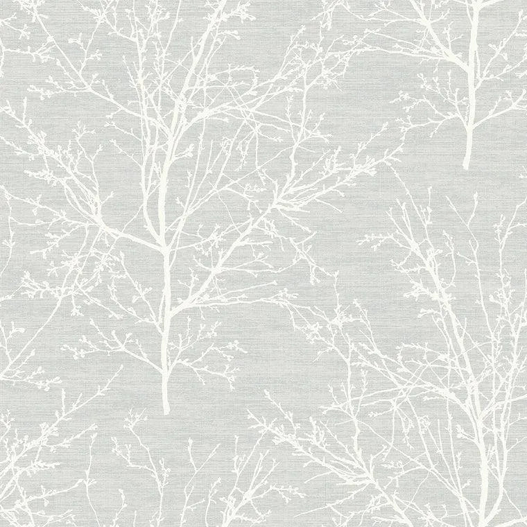 Closeup of a wallpaper showing its Monochrome, Nature, Neutrals, Two-tone pattern, color, and subtle texture.