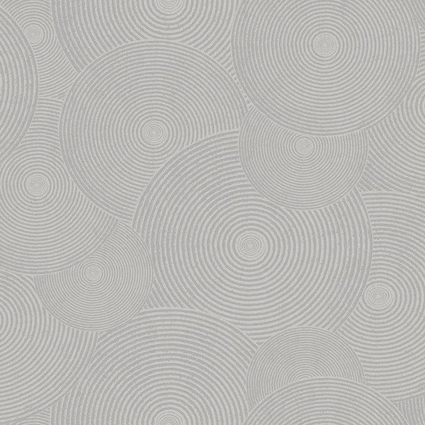 Closeup of a wallpaper showing its Circles, Monochrome, Unicolour pattern, color, and subtle texture.