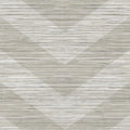 Closeup of a wallpaper showing its Chevron, Monochrome, Vinyl pattern, color, and subtle texture.