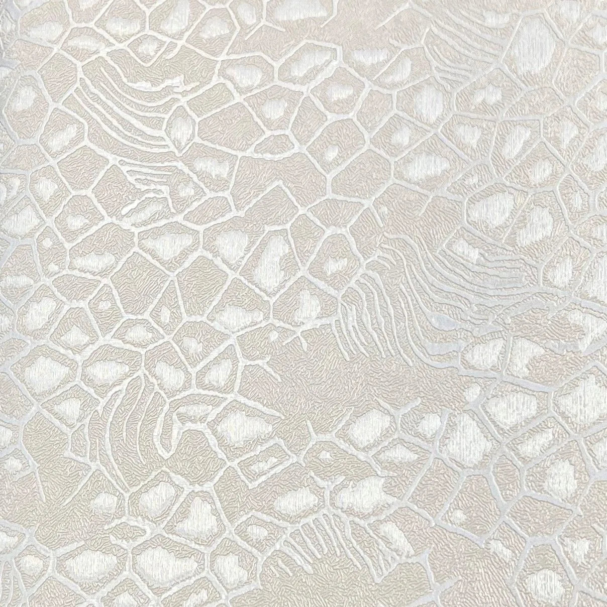 Closeup of a wallpaper showing its Luxury, Neutrals, Textures, Vinyl pattern, color, and subtle texture.