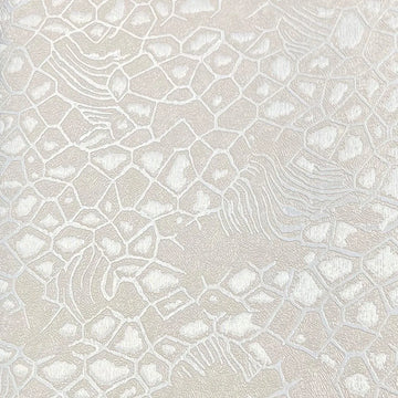 Closeup of a wallpaper showing its Luxury, Neutrals, Textures, Vinyl pattern, color, and subtle texture.