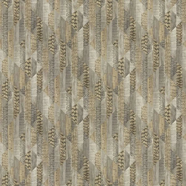 Wallpaper installed in a room showing its full pattern, color