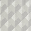 Gray geometric pattern textured wallpaper
