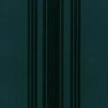 Closeup of a wallpaper showing its Green, Stripes, Two-tone pattern, color, and subtle texture.