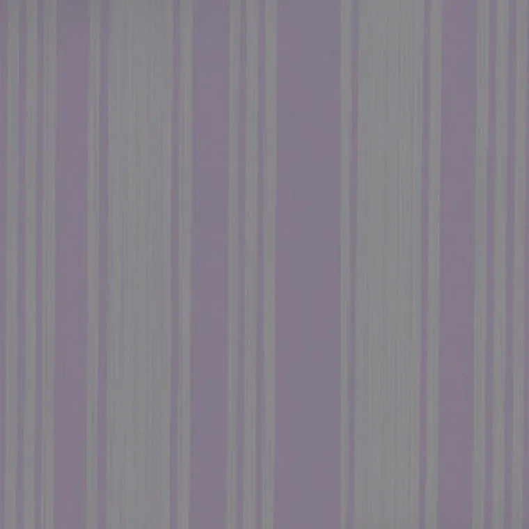 Closeup of a wallpaper showing its Purple, Stripes, Two-tone pattern, color, and subtle texture.