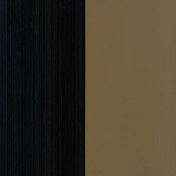 Closeup of a wallpaper showing its Contemporary, Stripes, Two-tone pattern, color, and subtle texture.