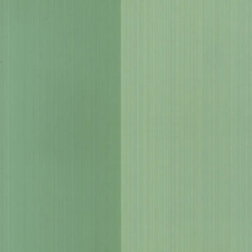 Closeup of a wallpaper showing its Contemporary, Green, Stripes, Two-tone pattern, color, and subtle texture.